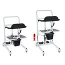 Hydraulická stolička na presun s toaletným vedrom UNIZDRAV