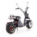 Elektrický Chopper UNIZDRAV - MIERNE ŠKRABANCE NA RÁME A PRI OSKE PREDNÉHO KOLESA, NAJAZDENÝCH 13 KM