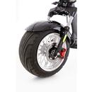 Elektrický Chopper UNIZDRAV - MIERNE ŠKRABANCE NA RÁME A PRI OSKE PREDNÉHO KOLESA, NAJAZDENÝCH 13 KM