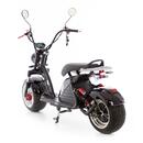 Elektrický Chopper UNIZDRAV - MIERNE ŠKRABANCE NA RÁME A PRI OSKE PREDNÉHO KOLESA, NAJAZDENÝCH 13 KM