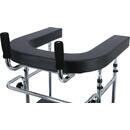 Pojazdné chodítko s opornou plochou a sedadlom UNIZDRAV