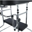 Pojazdné chodítko s opornou plochou a sedadlom UNIZDRAV