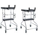 Pojazdné chodítko s opornou plochou a sedadlom UNIZDRAV