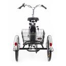 Trojkolesový elektrický bicykel Tornádo ZTECH, strieborný Trojkolesový elektrický bicykel Tornádo ZTECH, strieborný