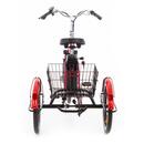 Trojkolesový elektrický bicykel Tornádo ZTECH, červený