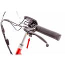 Trojkolesový elektrický bicykel Tornádo ZTECH, červený