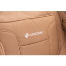 Masážne elektrické kreslo RelaxPro 3D MASSAGER, bielo-hnedé - ŠKRANBANCE V DOLNOM ĽAVOM ROHU