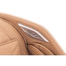 Masážne elektrické kreslo RelaxPro 3D MASSAGER, bielo-hnedé - ŠKRANBANCE V DOLNOM ĽAVOM ROHU