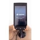 Masážne elektrické kreslo RelaxPro 3D MASSAGER, bielo-hnedé - ŠKRANBANCE V DOLNOM ĽAVOM ROHU