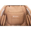 Masážne elektrické kreslo RelaxPro 3D MASSAGER, bielo-hnedé - ŠKRANBANCE V DOLNOM ĽAVOM ROHU