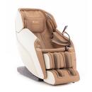 Masážne elektrické kreslo RelaxPro 3D MASSAGER, bielo-hnedé - ŠKRANBANCE V DOLNOM ĽAVOM ROHU