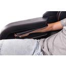 Masážne elektrické kreslo LUX 4D MASSAGER, čiernozlaté - VÝSTAVNÝ KUS, MIERNE ŠKRABANCE