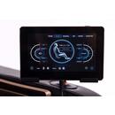 Masážne elektrické kreslo LUX 4D MASSAGER, čiernozlaté - VÝSTAVNÝ KUS, MIERNE ŠKRABANCE