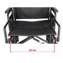 Invalidný vozík na prevoz UNIZDRAV, 50 cm - BEZ PÔVODNÉHO OBALU, ŠKRABANCE NA KONŠTRUKCIÍ