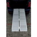 Sklápacia nájazdová rampa, 150 cm - POŠKODENÝ ROH