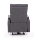 Relaxačné polohovacie kreslo COMFORT s funkciou masáže a výhrevu, antracitová látka - BEZ FUNKCIÍ, VÝSTAVNÝ KUS