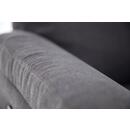 Relaxačné polohovacie kreslo COMFORT s funkciou masáže a výhrevu, antracitová látka - BEZ FUNKCIÍ, VÝSTAVNÝ KUS