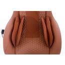 Elektrické masážne kreslo Zafír Relax, tehlové - MIERNE ŠPINAVÉ