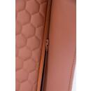 Elektrické masážne kreslo Zafír Relax, tehlové - MIERNE ŠPINAVÉ