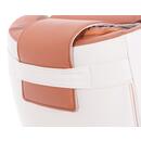 Elektrické masážne kreslo Zafír Relax, tehlové - MIERNE ŠPINAVÉ