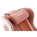 Elektrické masážne kreslo Zafír Relax, tehlové - MIERNE ŠPINAVÉ