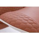 Elektrické masážne kreslo Zafír Relax, tehlové - MIERNE ŠPINAVÉ