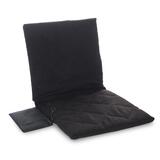 Prenosná vyhrievacia podložka s operadlom