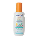 Astrid Sun Sensitive Detské opaľovacie mlieko v spreji SPF50, 150 ml