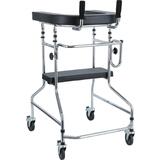 Pojazdné chodítko s opornou plochou a sedadlom UNIZDRAV