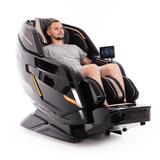 Masážne elektrické kreslo LUX 4D MASSAGER, čiernozlaté