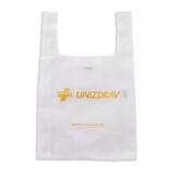 Skladacia nákupná taška UNIZDRAV, biela