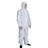Jednorazový ochranný overal s kapucňou