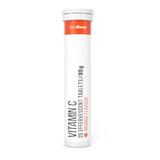 Vitamín C 1000 mg pomaranč – šumivé tablety GymBeam, 20 tabliet