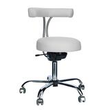 Ergonomická stolička do ambulancie, biela