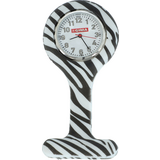 Silikónové hodinky, zebra