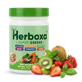 Herboxa SUPER GREENS Jahoda & kivi, 300 g