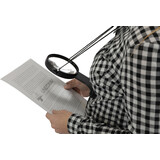 Zväčšovacia lupa okolo krku