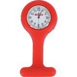 Silikónové hodinky, červené