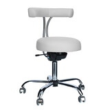 Ergonomická stolička do ambulancie, biela