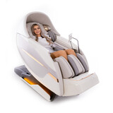 Masážne elektrické kreslo ProLux 4D MASSAGER s ionizátorom vzduchu, biele