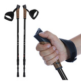 Trekingové palice, čierne