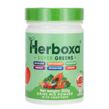 Herboxa SUPER GREENS Ľadová broskyňa, 300 g