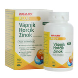 WALMARK Vápnik Horčík Zinok FORTE, 90 tabliet