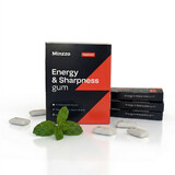 Kofeínové žuvačky s vitamínmi B5 a B6 Minzzo, 9 ks