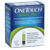 Testovacie prúžky OneTouch select plus, 50 ks
