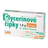 Dr. Müller Glycerínové čípky detské, 12x 1 g