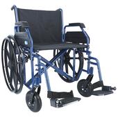 Invalidný vozík s vyššou nosnosťou - do 200 kg - BEZ PÔVODNÉHO OBALU