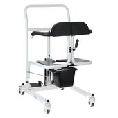 Hydraulická stolička na presun s toaletným vedrom UNIZDRAV