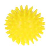Masážny ježko, žltý 7 cm