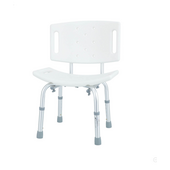 Sprchovacia stolička výškovo nastaviteľná - MIERNE ŠKRABANCE